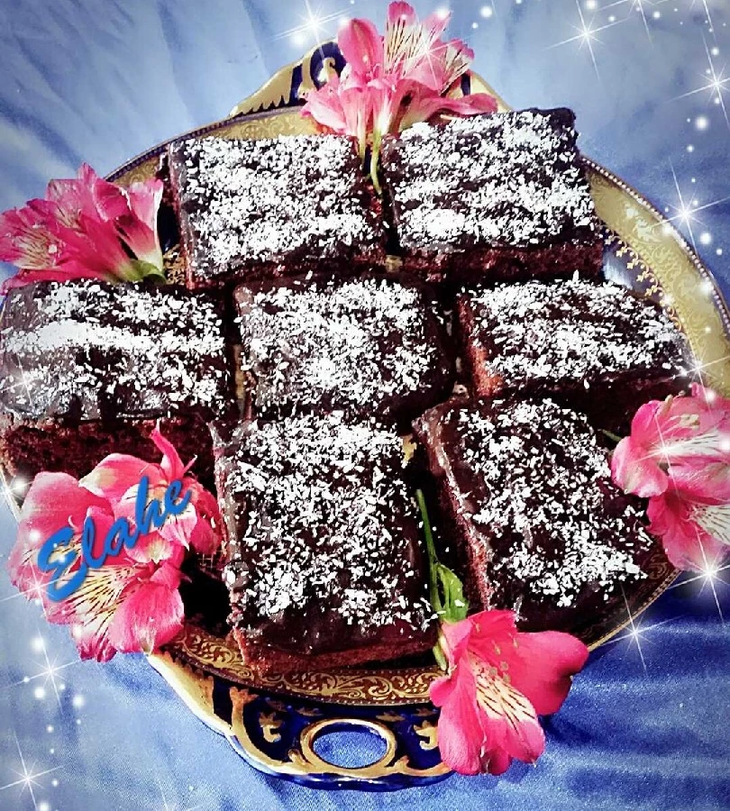 کیک شکلاتی موزی