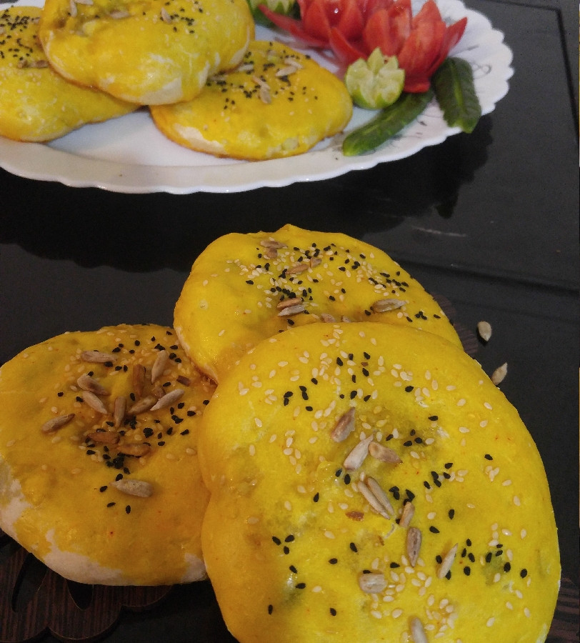 کلوچه مرغ و سبزیجات