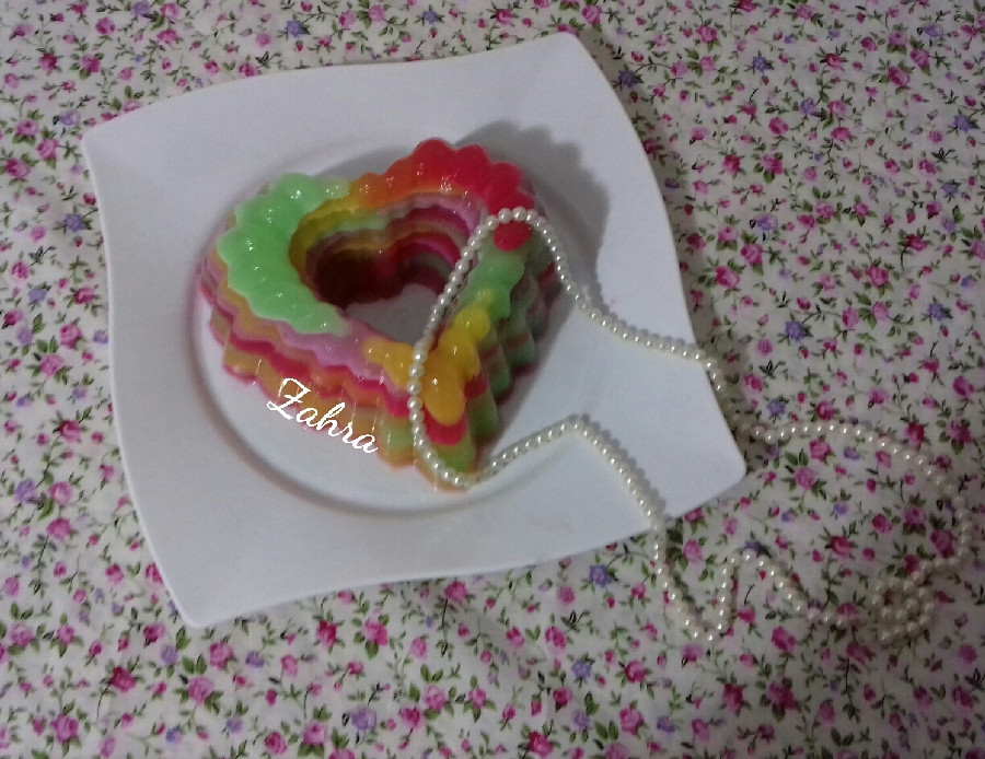 ژله رنگارنگ