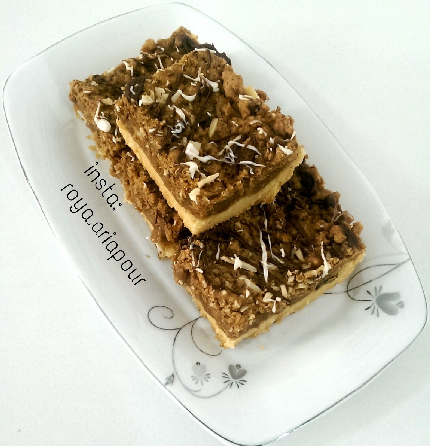 اسلايس شیر عسل و گردو