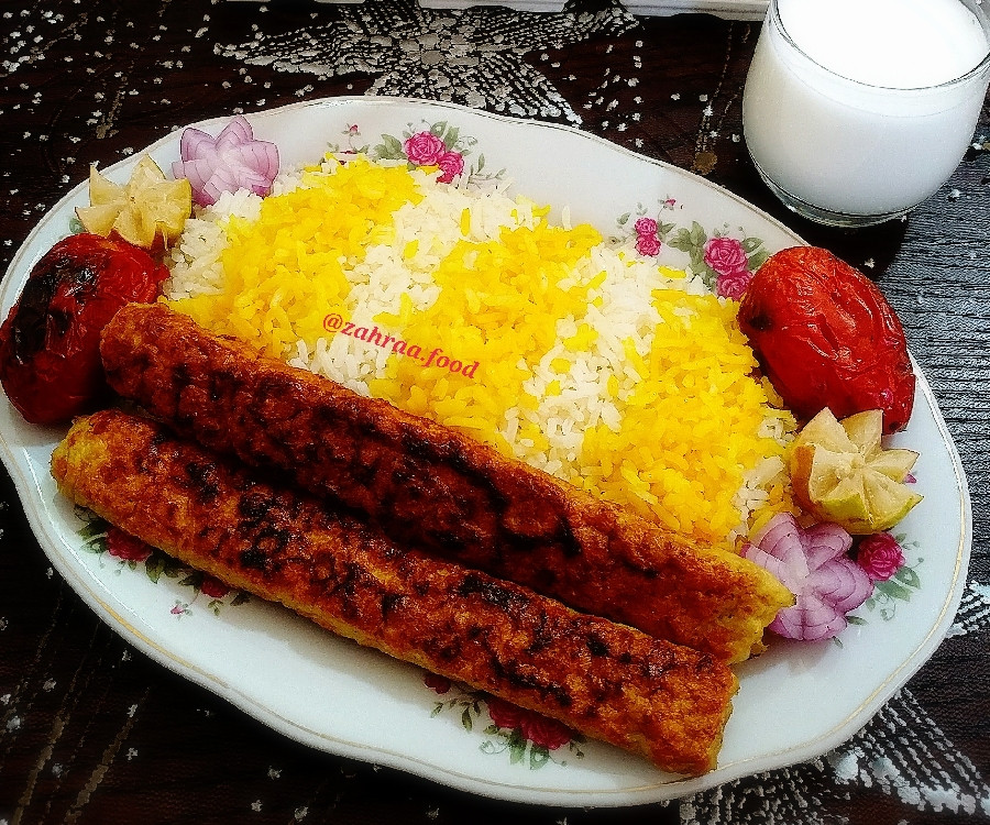 کباب کوبیده بوقلمون