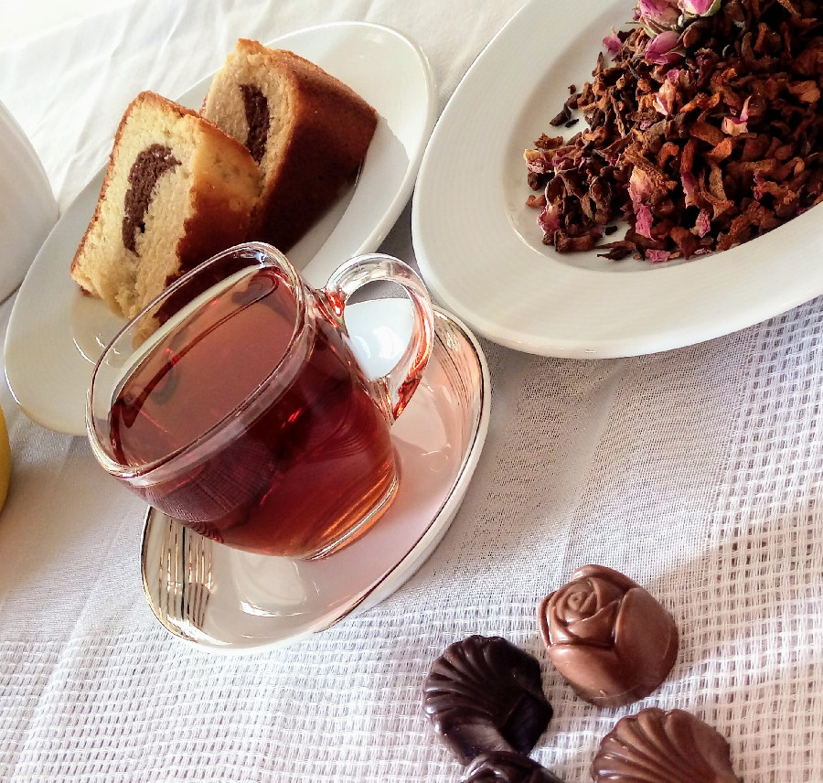 چای بهشت(دمنوش میوه ای)