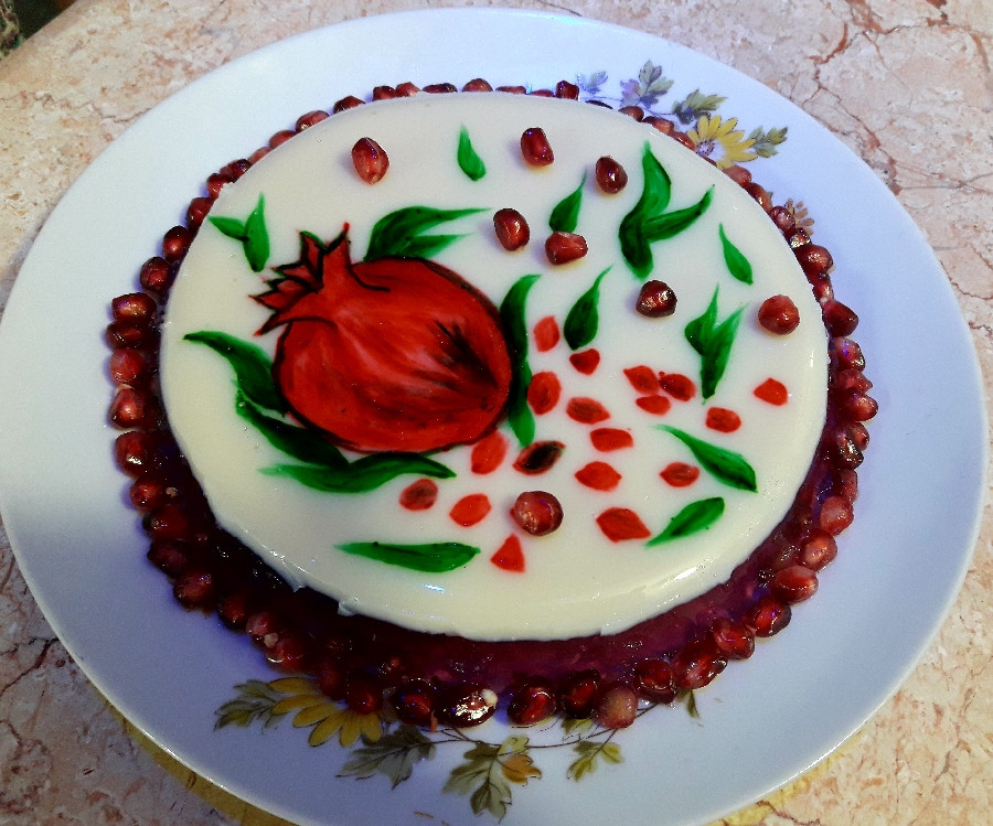 ژله شیر (بدون پودرژله)