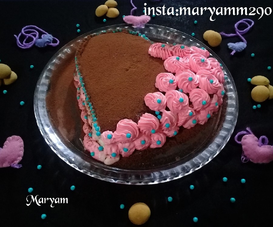 عکس کیک اسفنجی(استاد دهقان)