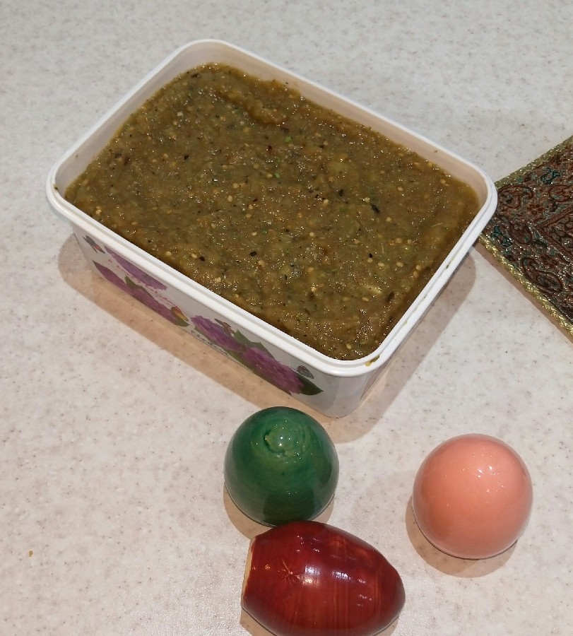 ترشی بادمجان دودی