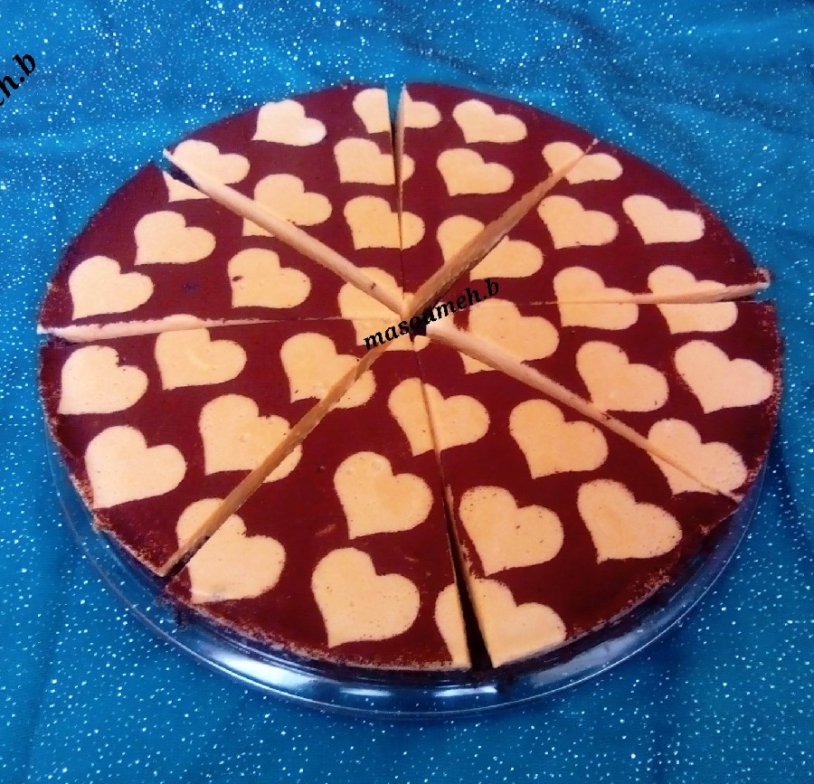 دسر شکلاتی کاراملی(همراه باکیک)