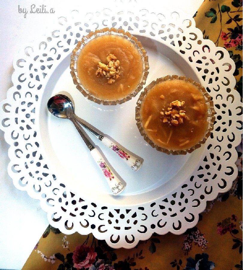 دسر مامونیه(پودینگ سمولینا)