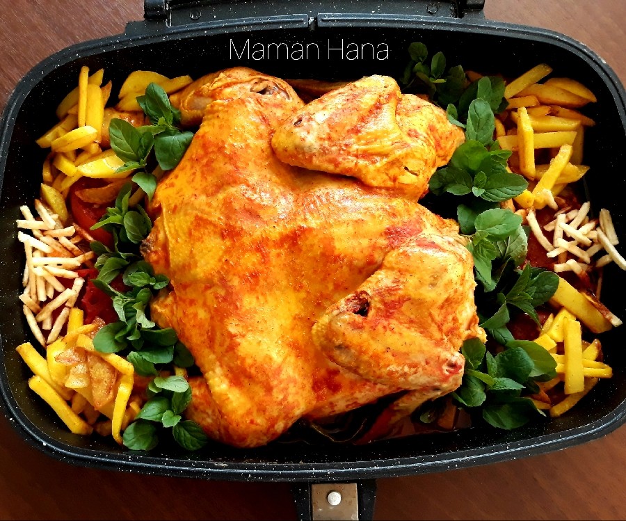مرغ درسته مجلسی
