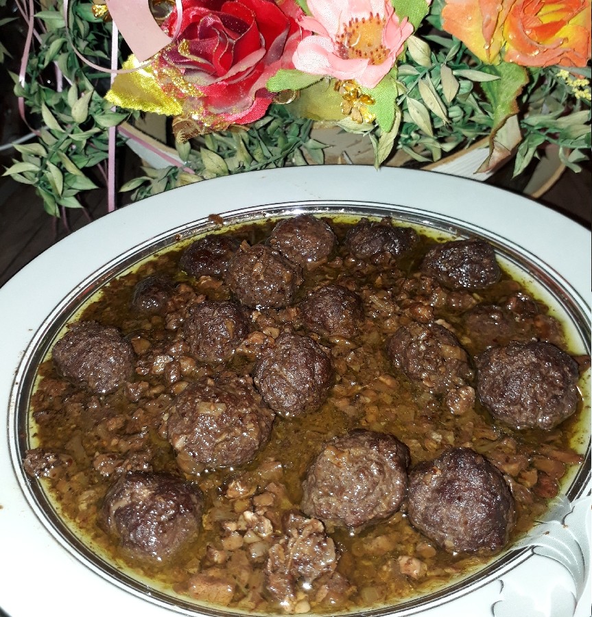 خورش گوشت قلقلی