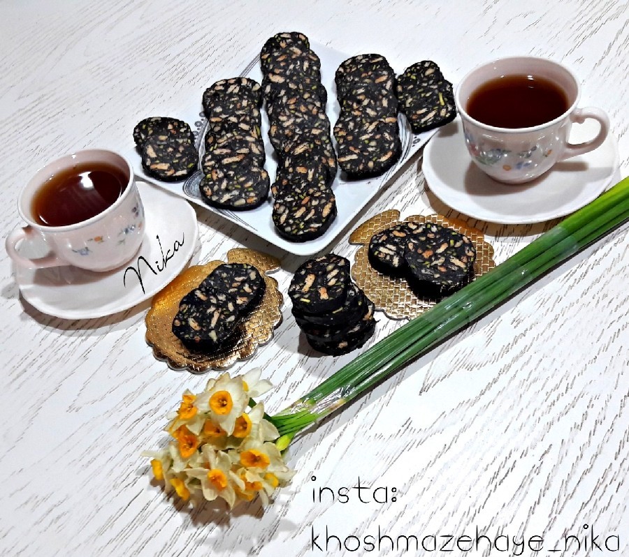 شیرینی شکلات آلمانی بدون فر