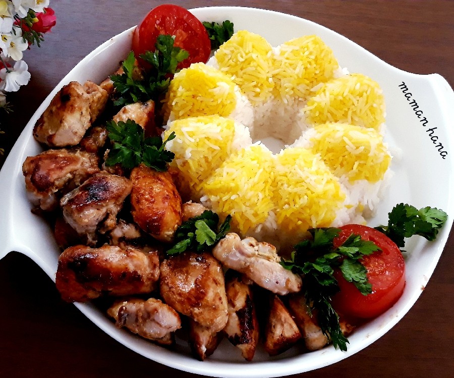 عکس جوجه کباب تابه ای