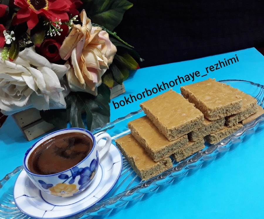 کیک تخته ای رژیمی