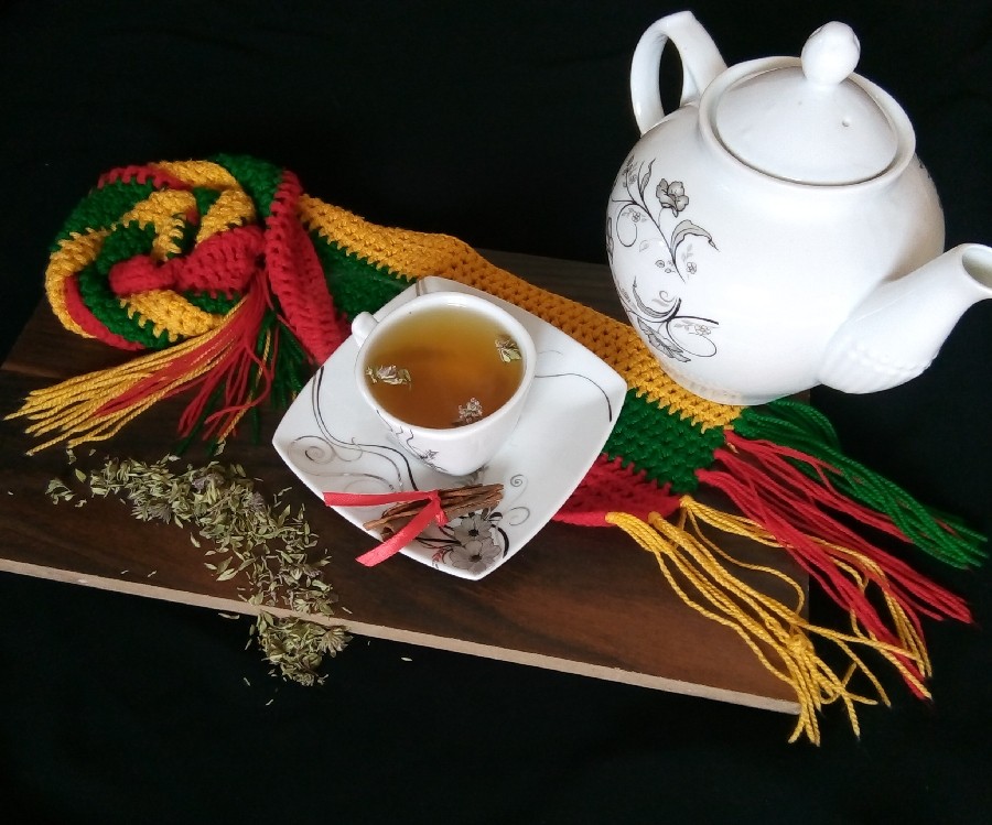 دمنوش کاکوتی و دارچین