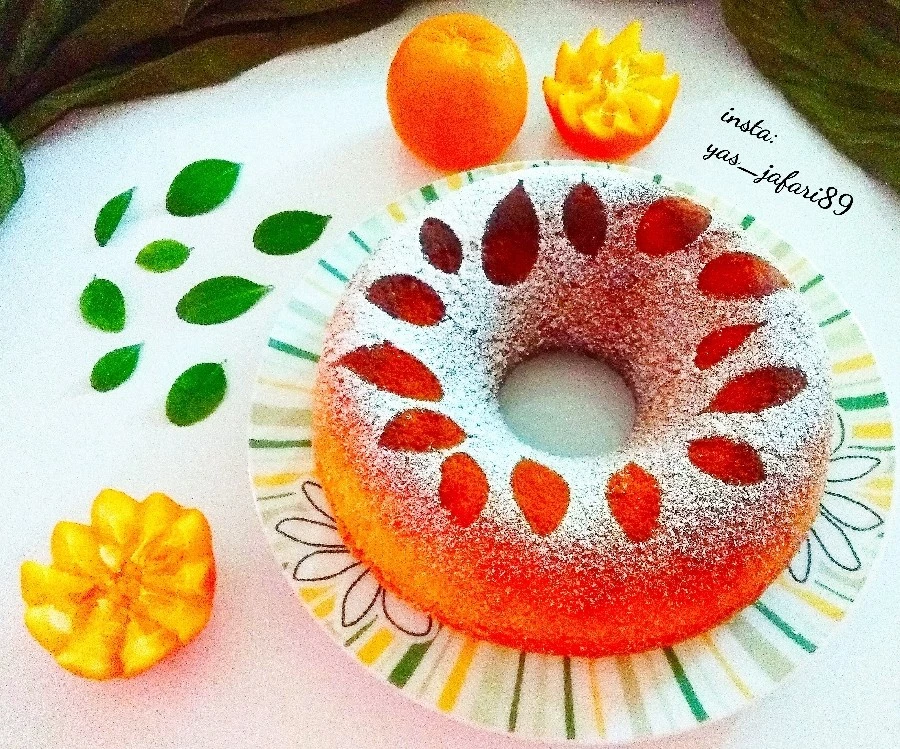 عکس کیک نارنج