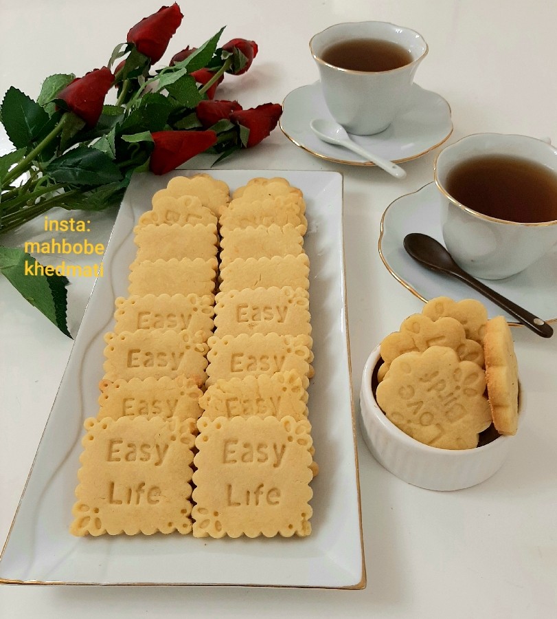 بیسکوییت وانیلی