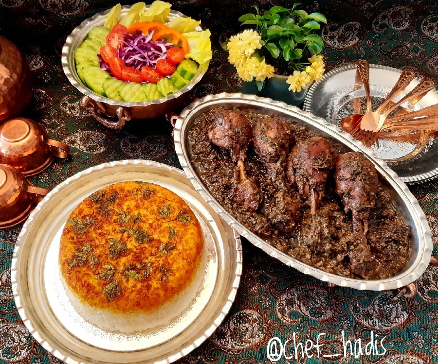مرغ ترش مازندرانی