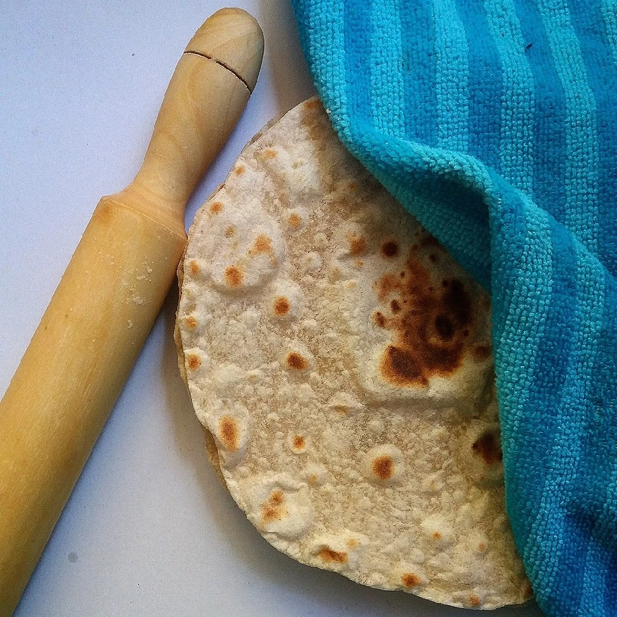 عکس نان چپاتی هندی(chapati)
