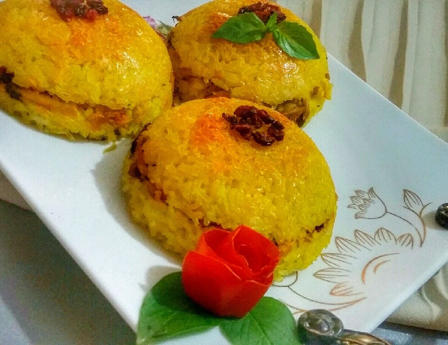 مینی ته چین مرغ پنیری