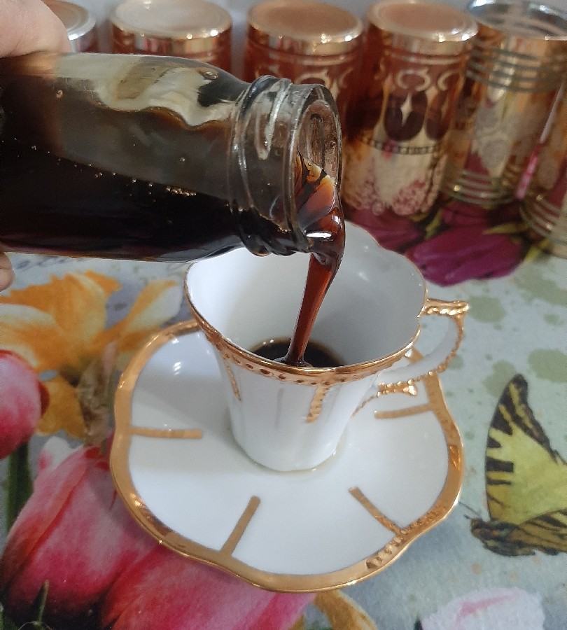 عکس سیروپ قهوه