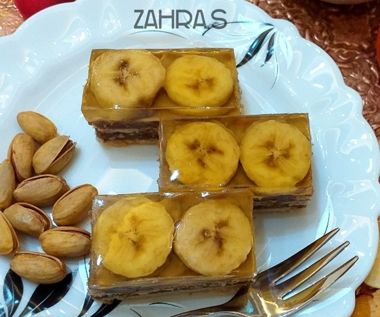 عکس اسلایس یخچالیِ موزی