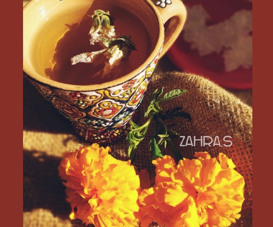 دمنوش گل ختمی و نبات