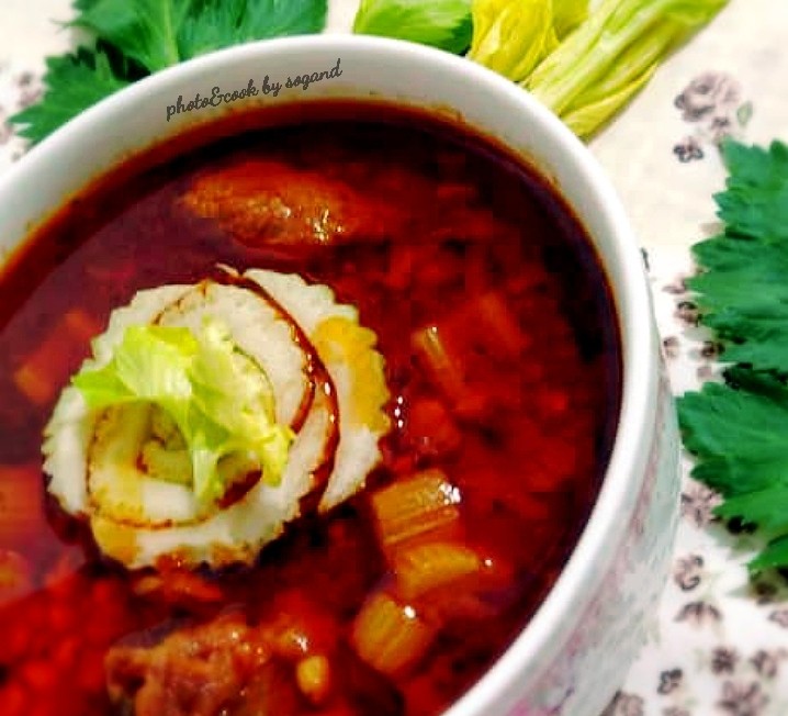 خورش قیمه کرفس