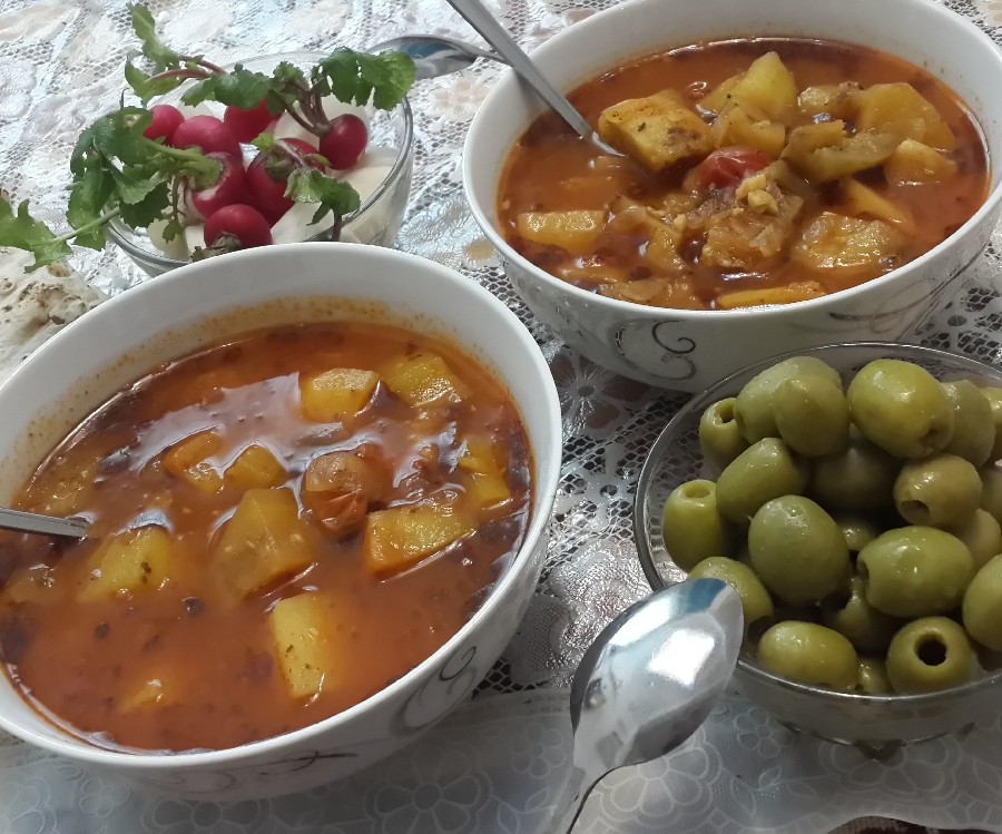 بادمجان بز واش