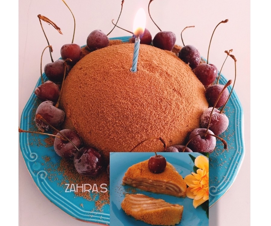 دسر زبرا مخملی