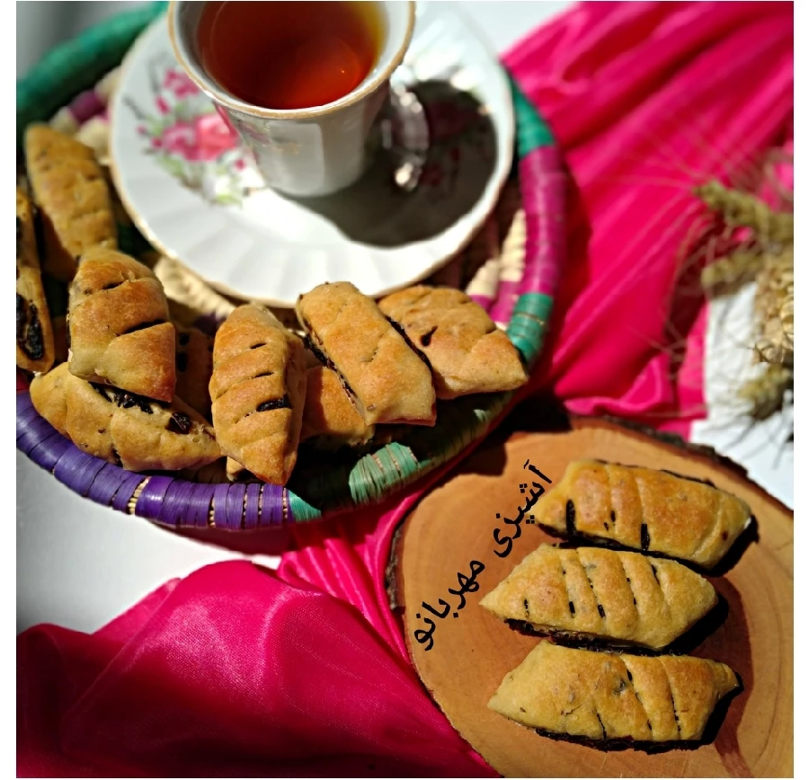 عکس شیرینی خرمای عربی (مقروطه بِالتَمر)