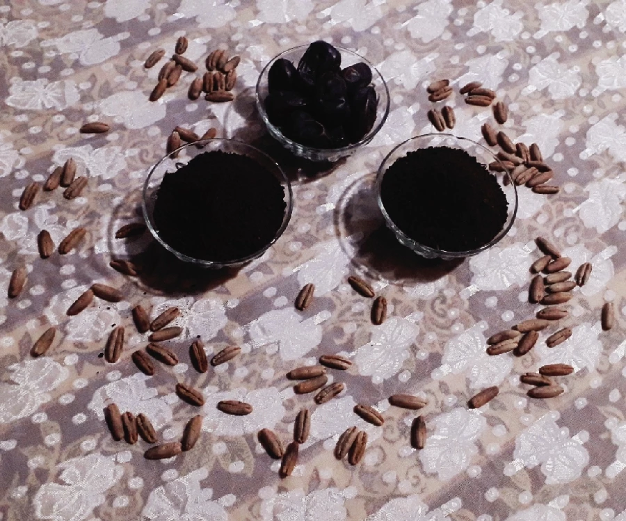 عکس پودر هسته خرما (قهوه خرما)