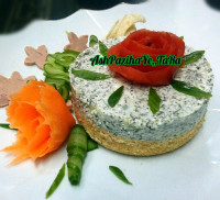چیز کیک ماست و خیار