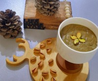 عکس طرز تهیه کره پسته