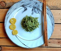 عکس طرز تهیه پاستا سبز