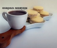 عکس طرز تهیه بيسکوئيت آلفاجورس آرژانتینی با فیلینگ دولسه دلچه
