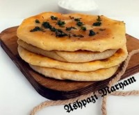 عکس طرز تهیه آلو پاراتا هندی(پاراتای شکم پر)