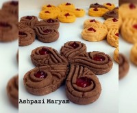 عکس طرز تهیه شیرینی کرکی قالبی