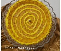 عکس طرز تهیه کیک سنتی زعفرانی