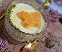 عکس طرز تهیه محلبی کرم کارامل