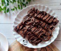 عکس طرز تهیه پنکیک اورئو