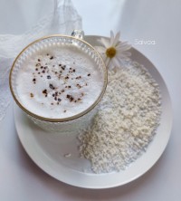 عکس طرز تهیه وایت چاکلت