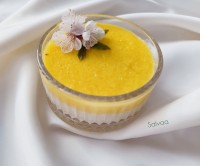 عکس طرز تهیه شیربرنج دو رنگ