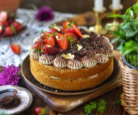 عکس طرز تهیه کیک ترامیسو آسان