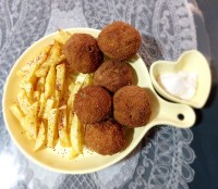 عکس طرز تهیه قارچ سوخاری رستورانی