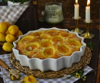 عکس طرز تهیه کیک زردآلو