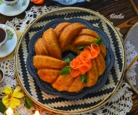 عکس طرز تهیه کیک هویج و گردو پنیری