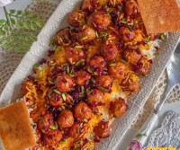 عکس طرز تهیه زرشک پلو با کوفته قلقلی