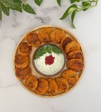 عکس طرز تهیه کوکو سیب زمینی متفاوت