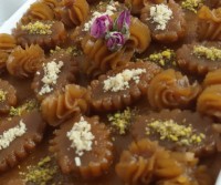 عکس طرز تهیه حلوا آرد برنج