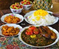 عکس طرز تهیه قرمه سبزی رشتی