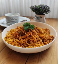 عکس طرز تهیه ماکارونی با سبزیجات
